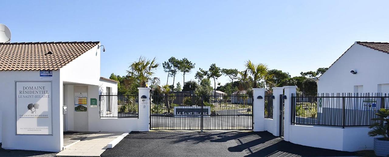 Chalet Pour 6, Domaine Avec Piscine Saint-Hilaire-de-Riez Exterior foto
